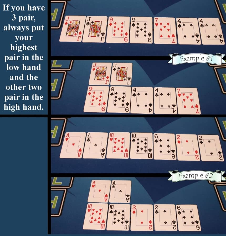 This picture is an example of Three Pair
