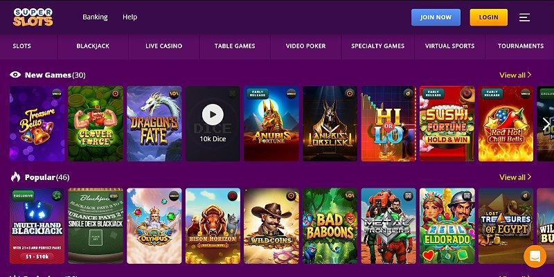 Super Slots Games