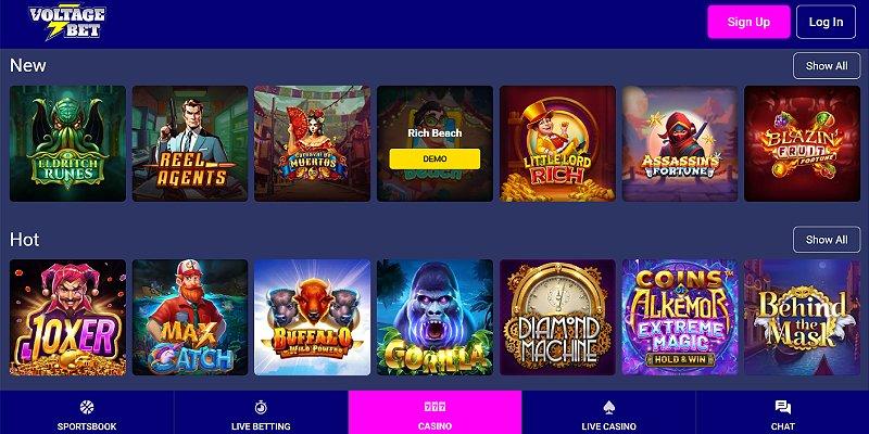 Voltage Bet Games