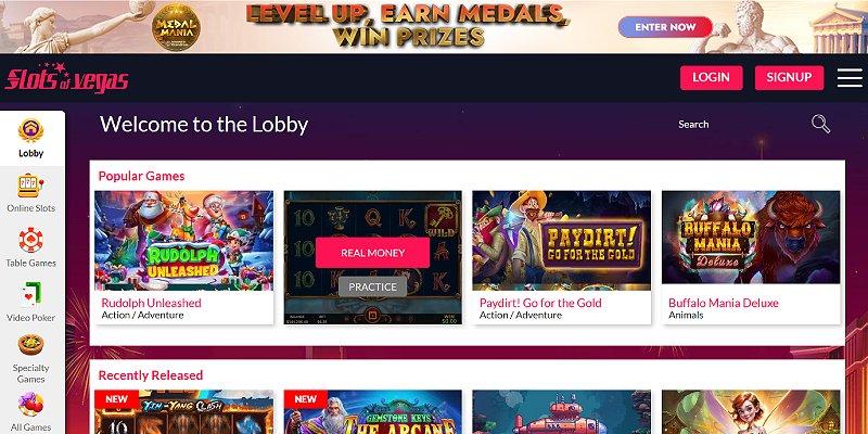 Screenshot of Slots of Vegas