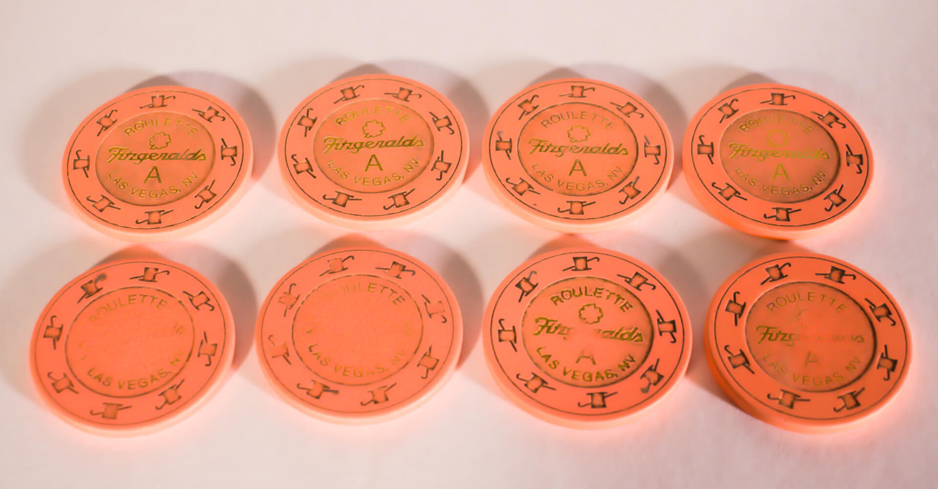 Fitz Roulette Chips Orange