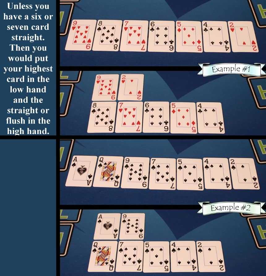This picture is an example of a six card straight This picture is an example of a six card straight