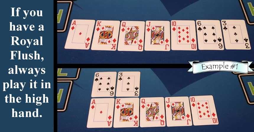 This picture is an example of a Royal Flush This picture is an example of a Royal Flush