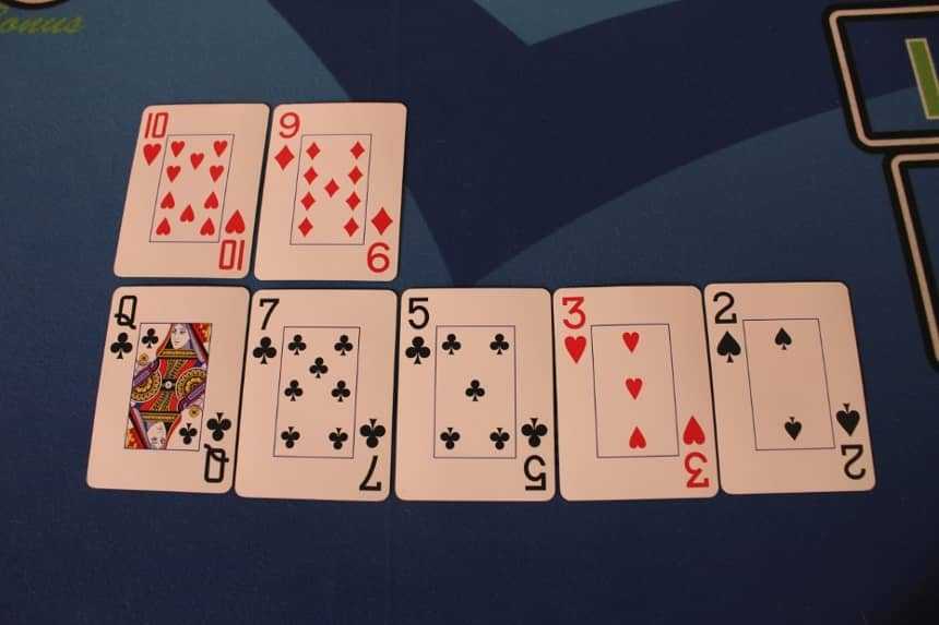 This picture is an example of a High Card This picture is an example of a High Card
