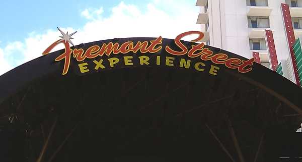 The Fremont Street Experience Sign The Fremont Street Experience Sign