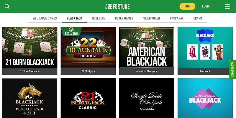 Screenshot of Joe Fortune