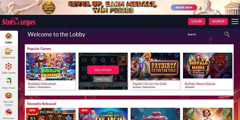 Screenshot of Slots of Vegas