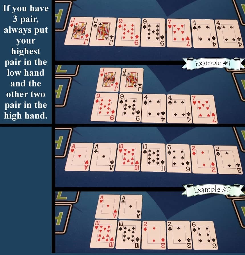 Three pair example