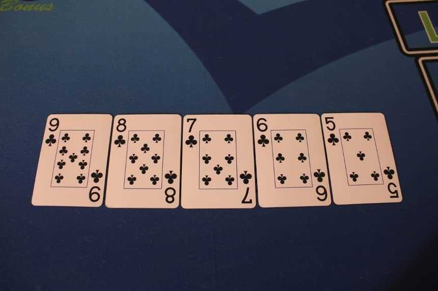 This picture is an example of a Straight Flush This picture is an example of a Straight Flush
