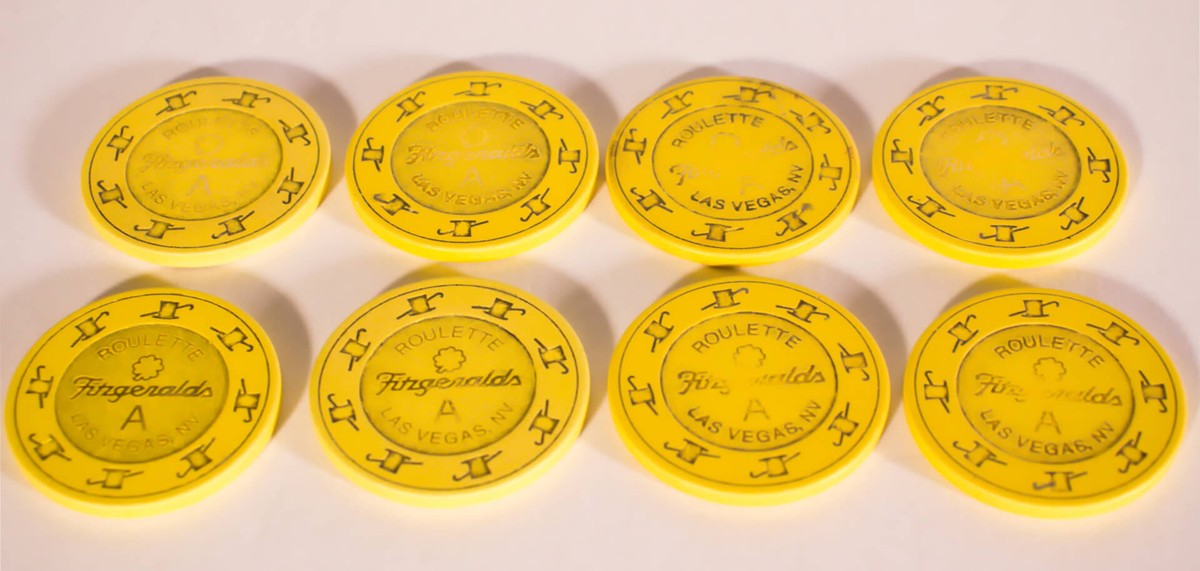 Fitz Roulette Chips Yellow