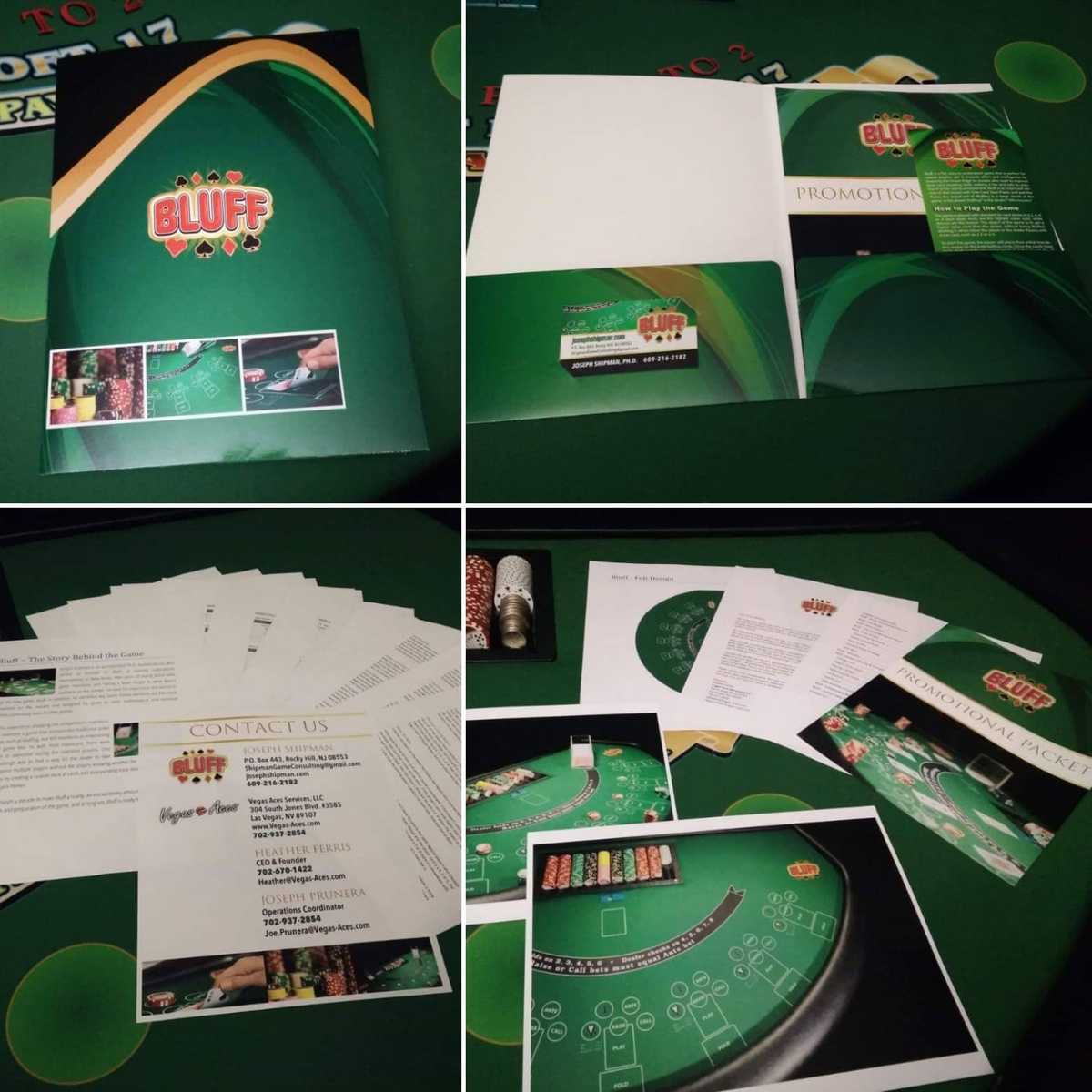 A printed Field Trial Promotion Packet A printed Field Trial Promotion Packet