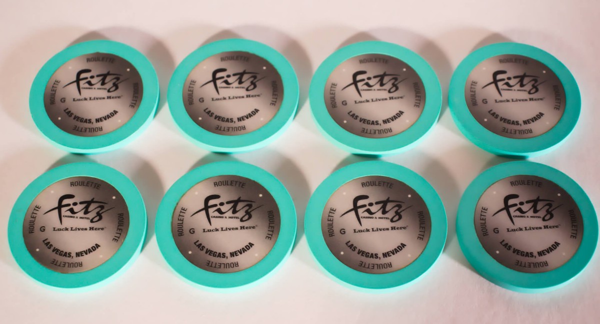 Fitz Roulette Chips Teal