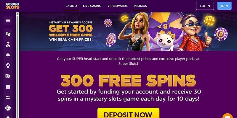 Screenshot of Super Slots