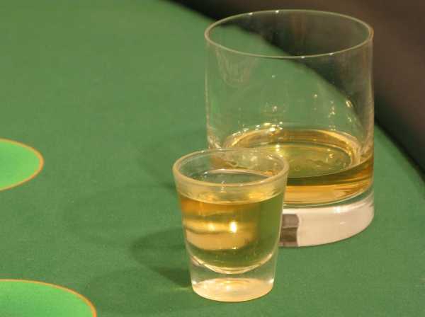 A shot of alcohol A shot of alcohol
