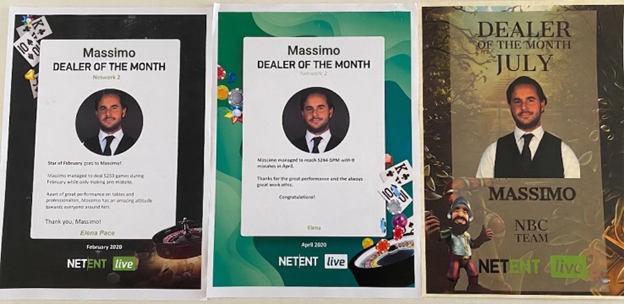 Massimo Employee of the Month