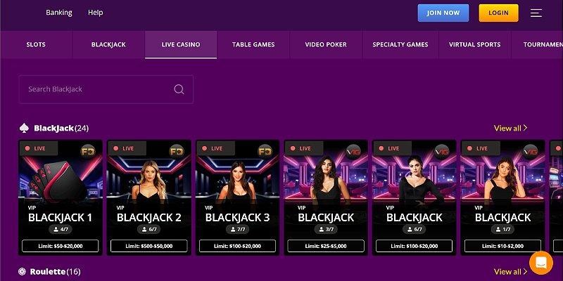 BetOnline Games