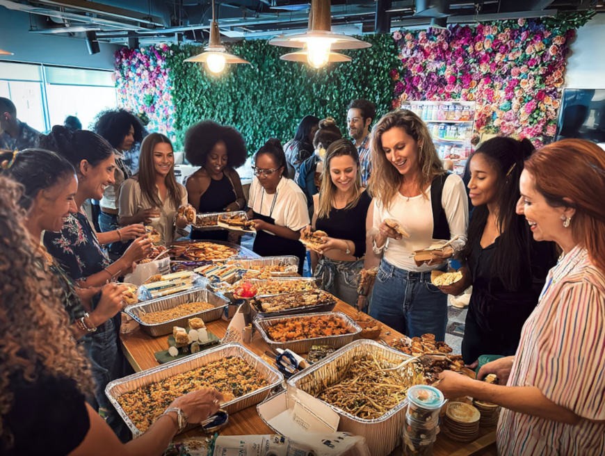 Potluck in the breakroom