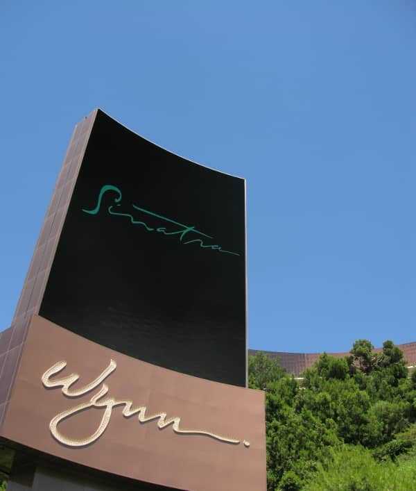 Wynn Hotel Sign Wynn Hotel Sign
