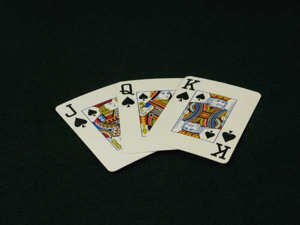 A 3 card straight flush A 3 card straight flush
